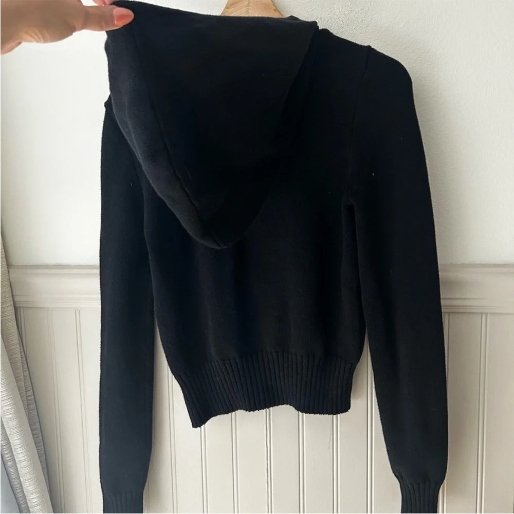 ⭐️ NEW La Hearts PACSUN Black Julia Sweater Hoodie Size XS